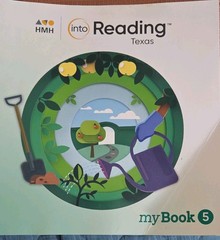 HMH Into Reading Texas Grade 1 MyBook Set Books 1, 2, 4, 5 w/ ISBNs