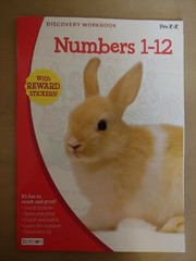 School Supplies: Discovery Workbook “Numbers 1-12~Reward Stickers” ~32 Pages NEW