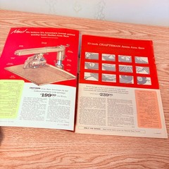 Vintage Sears Craftsman 1960-1961 Power Tools Catalog, 65 pages