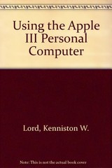 Using Apple business computers by Lord, Kenniston W, Good Book