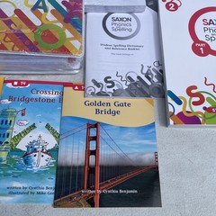 Saxon Phonics & Spelling Display Pack- Grade 2. Teachers Binder And Supporting