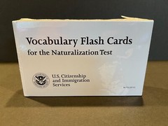 Vocabulary Flash Cards for the Naturalization Test *Factory Sealed* Citizenship