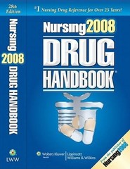 Nursing 2008 Drug Handbook, 28th Edition – Vinyl Bound – GOOD