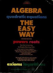 Algebra, the Easy Way; Algebra the Easy Way, – paperback, Downing, 9780812041941