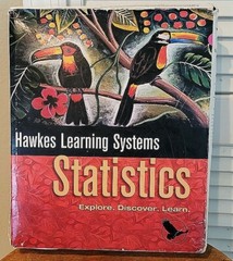HAWKES LEARNING SYSTEMS STATISTICS – Explore Discover Learn – Like New!