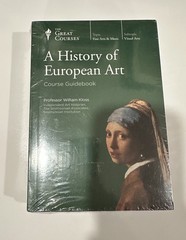 The GREAT COURSES A History of European Art Guidebook & DVD NEW SEALED