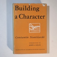 Building a Character Constantin Stanislavski Vintage 1949 Theater Acting Book