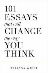 101 Essays That Will – Paperback, by Wiest Brianna; Catalog – Acceptable n