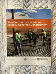 The Contractor’s Guide to Quality Concrete Construction, 4th Edition