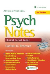PSYCHNOTES: CLINICAL POCKET GUIDE, 3RD EDITION By Darlene D. Pedersen **Mint**