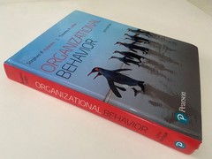 Organizational Behavior 18th Edition by Stephen Robbins ~ Hardcover ~ VERY GOOD