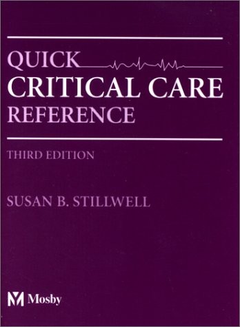 Quick Critical Care Reference