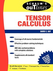 Schaum’s Outline of Tensor Calculus (Schaum’s)