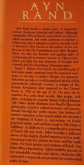 Baker, James T.: Ayn Rand (Twayne’s United States Authors Series) 1st Edition HC