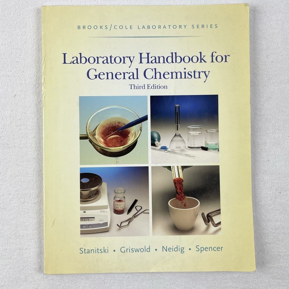 Laboratory Handbook for General Chemistry Norman E Griswold Paperback Book