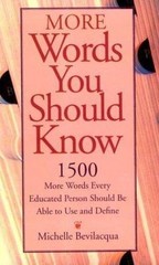 More Words You Should Know TBD, Adams Media paperback Used – Very Good