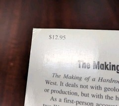 Author Signed, The Making of a Hardrock Miner Paperback Stephen M. Voynick