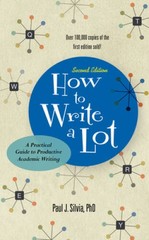 How to Write a Lot: A Practical Guide to Productive Academic Writing – VERY GOOD