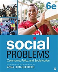 Social Problems : Community, Policy, and Social Action Anna Y. Le