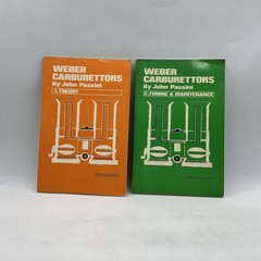 Vintage WEBER CARBURETTORS John Passini Paperback 1973 United Kingdom 2 Vols