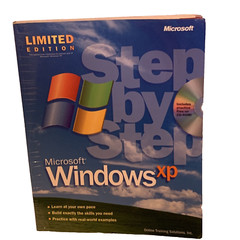 Step By Step Book w/ CD- Microsoft Windows XP 2001 LIMITED EDITION