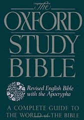 THE OXFORD STUDY BIBLE: REVISED ENGLISH BIBLE WITH THE By M. Jack Suggs VG