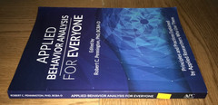 APPLIED BEHAVIOR ANALYSIS FOR EVERYONE BOOK AAPC TEXTBOOK AUTISM SPECTRUM ETC