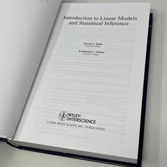 Introduction to Linear Models and Statistical Inference – Steven J. Janke HC