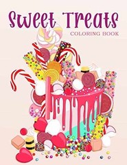 Sweet Treats: Coloring Book With – Paperback, by Kim Coloring Book – Acceptable
