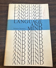First Edition, Language and Mind, Seminal Work by Noam Chomsky, 1968