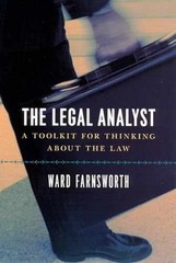 The Legal Analyst: A Toolkit for – Paperback, by Farnsworth Ward – Acceptable n