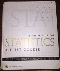 Statistics: A First Course – paperback Perles, Benjamin|Freund, John