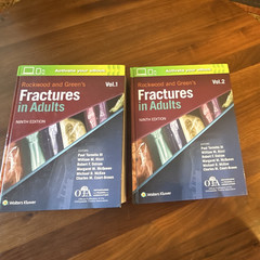 Rockwood and Green’s Fractures in Adults 9th Ed Vol 1-2 Ortho 2019