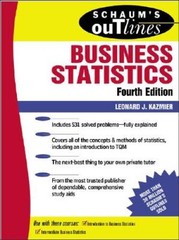 Schaum’s Outline of Business Statistics Fourth Edition – Paperback – GOOD