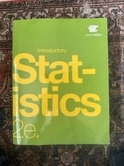OpenStax Introductory Statistics 2e 2nd Edition Kendall Hunt Statistics