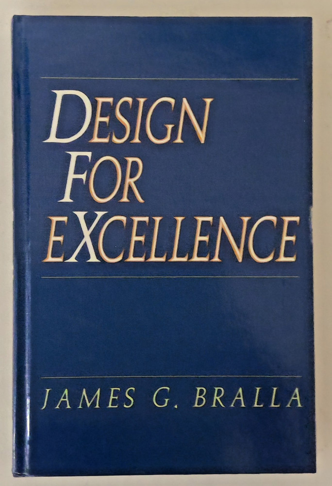Design for Excellence Hardback by James Bralla 1996 McGraw-Hill