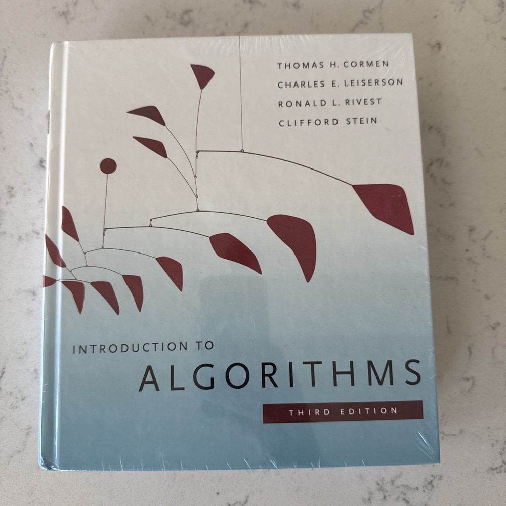 Introduction to Algorithms, 3rd Edition (MIT Press Hardcover No Writing/Highligh