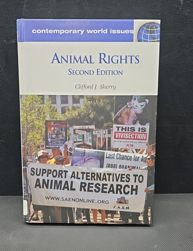 Animal Rights : A Reference Handbook, Hardcover by Sherry, Clifford J., Brand…