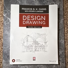 Design Drawing Third Edition by Francis D. K. Ching & Steven Juroszek, Paperback