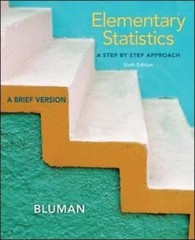 Elementary Statistics: A Step by Step Approach-A Brief Version, 6th Editi – GOOD