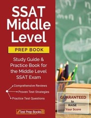 SSAT Middle Level Prep Book: Study Guide & Practice Book for the Mid – VERY GOOD