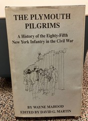 The Plymouth Pilgrims by Mahood 1989 First Edition Inscription Signed Civil War