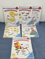 Lot Of 6 Scholastic At-Home Phonics Reading Program Workbook NEW