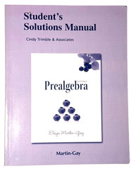 Prealgebra Student Solutions Manual 6th Edition Elayn Martin-Gay