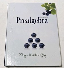 Prealgebra by K. Elayn Martin-Gay (2009, Hardcover) 6th Edition