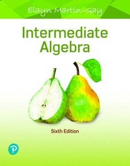 Intermediate Algebra by Elayn Martin-Gay: Used