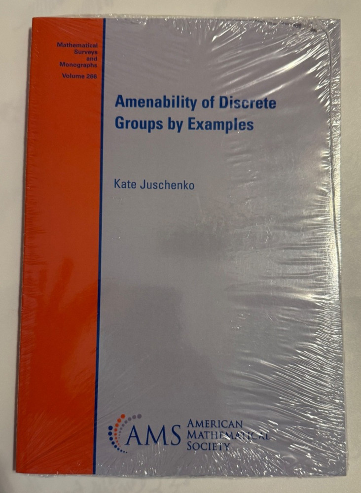 Amenability of Discrete Groups by Examples Kate Juschenko Vol. 266 Paperback