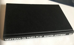 HOFFMAN ON PAIRS PLAY, by Martin Hoffman, Hardcover, 1982, Bridge Card Game Book
