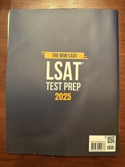 LSAT Test Prep 2025 The New Format Paperback Sterling New W/Flaws Read