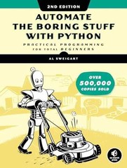 Automate the Boring Stuff with Python, – Paperback, by Sweigart Al – Very Good n